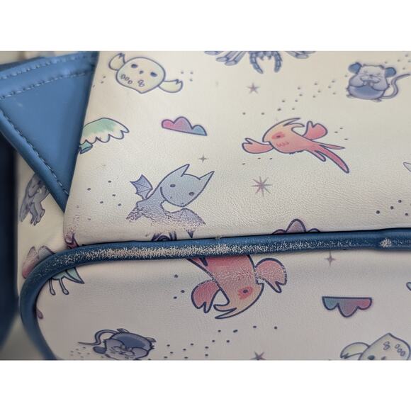 Loungefly Harry Potter Chibi Magical Creatures Mini Backpack - Picture 8 of 12